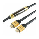 ホーリック イコライザー付き HDMIケーブル 20m ゴールド HDM200-593GD(2)