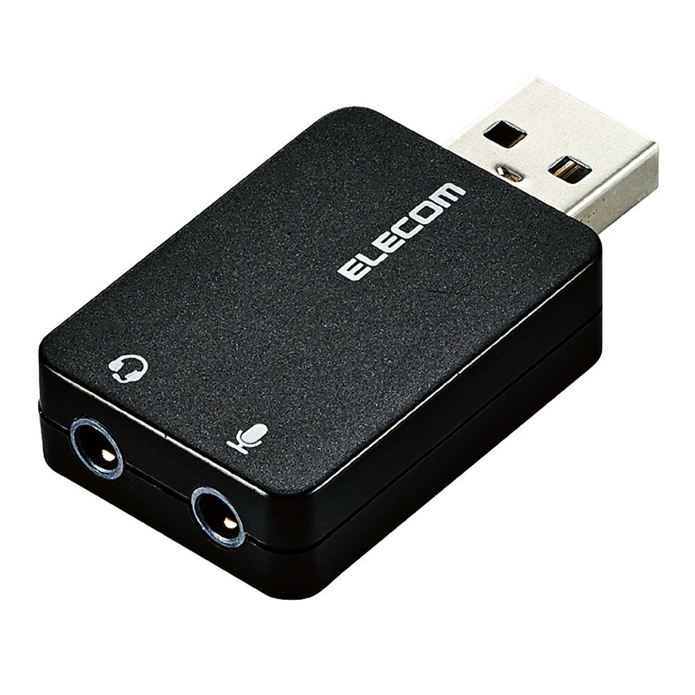 GR ELECOM USB-AADC01BK USBI[fBIϊA_v^/ubN