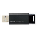 エレコム ELECOM ESD-EPK1000GBK 外付けSSD/ノック式/USB3.2(Gen2)対応/1TB/ブラック(2)