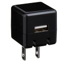 エレコム ELECOM オーディオ用AC充電器/for Walkman/CUBE/1A出力/USB1ポート/ブラック