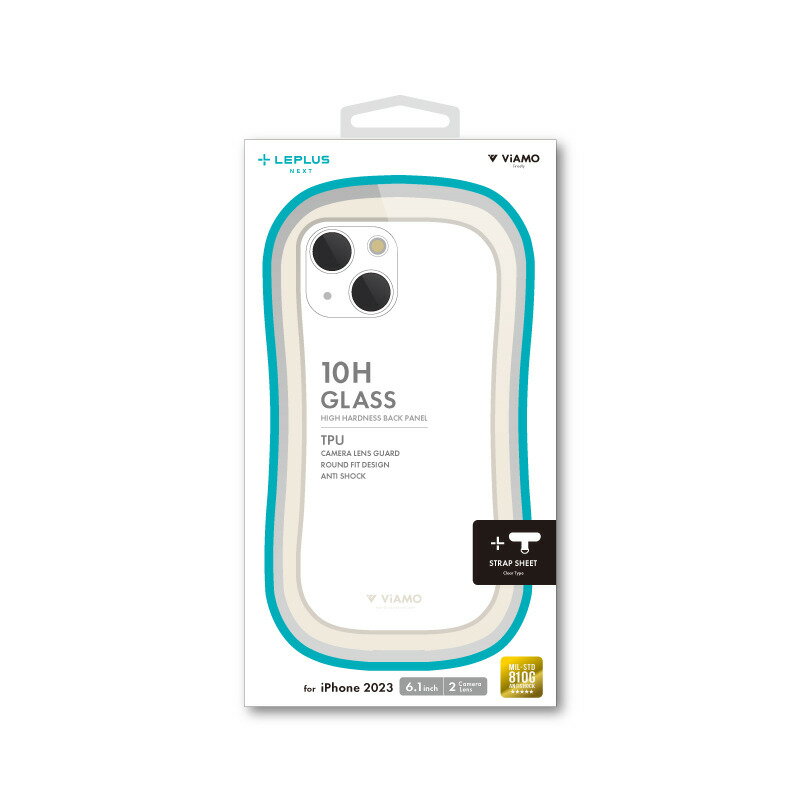 LEPLUS NEXT iPhone 15 / iPhone 14 耐傷・耐衝撃ハイブリッドケース 「ViAMO freely」 2