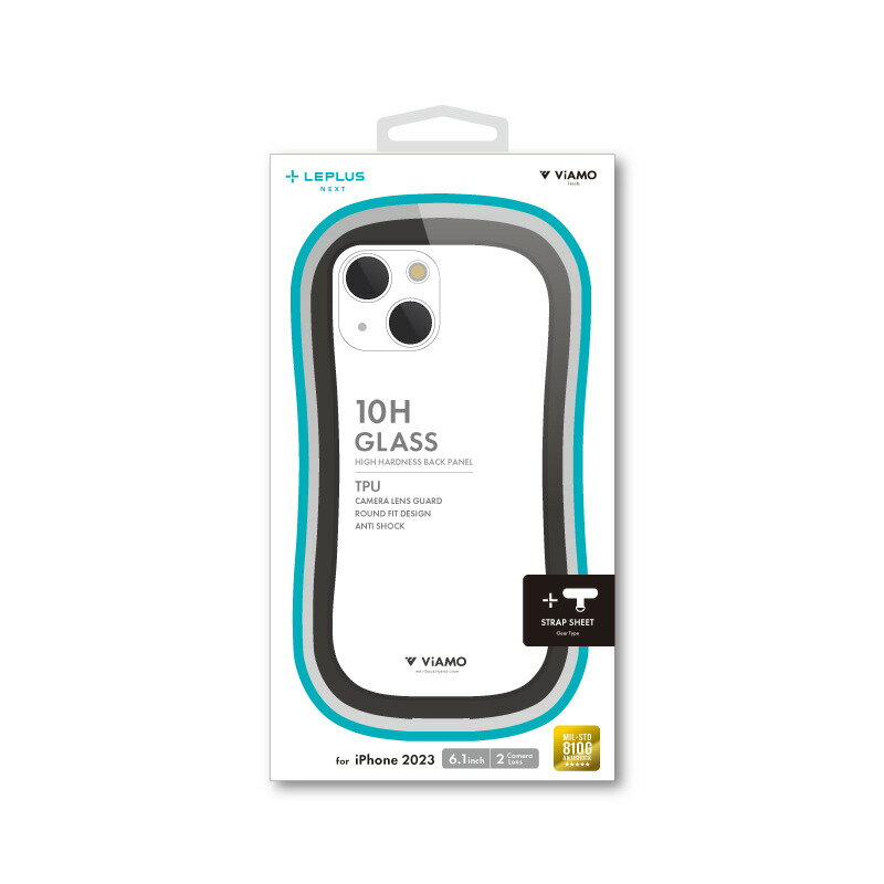 LEPLUS NEXT iPhone 15 / iPhone 14 耐傷・耐衝撃ハイブリッドケース 「ViAMO freely」 3