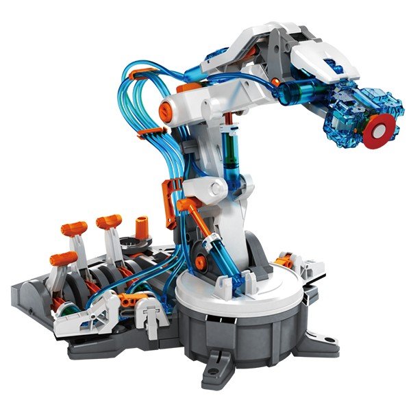 ロボット 水圧式ロボットアーム Robot ELEKIT アーム ロボット ロボットハンド キット 知育 電池不要 モーター不使用 掴む つかむ はなす 吸盤 吸いつく 持ち上げる 組み立て式 つくる プレゼント ギフト 本格的 機械 マシン ものつくり 学習 送料無料