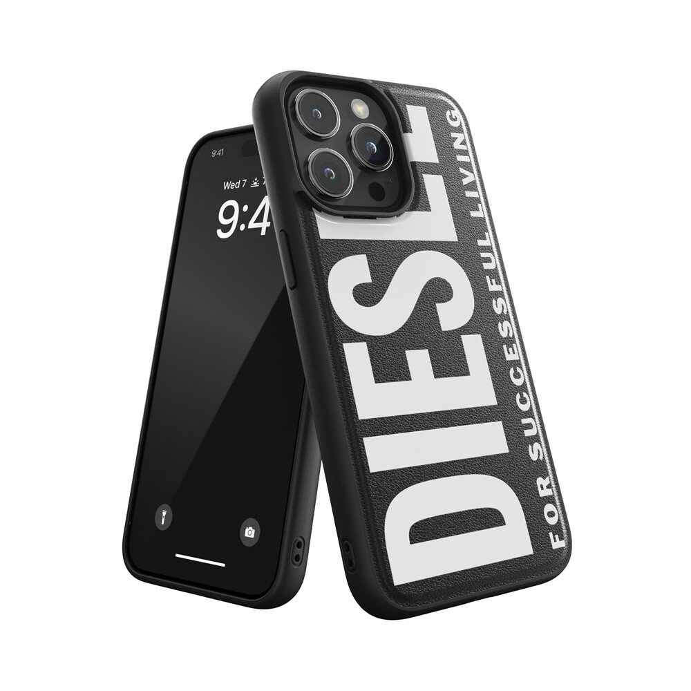 ディーゼル スマホケース メンズ DIESEL ディーゼル iPhone 15 Pro Max Diesel Moulded Case Core FW23 Black
