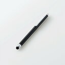 ELECOM タッチペン スタイラスペン 超感度 高密度ファイバーチップ スマートフォン タブレット クリップ付き ブラック