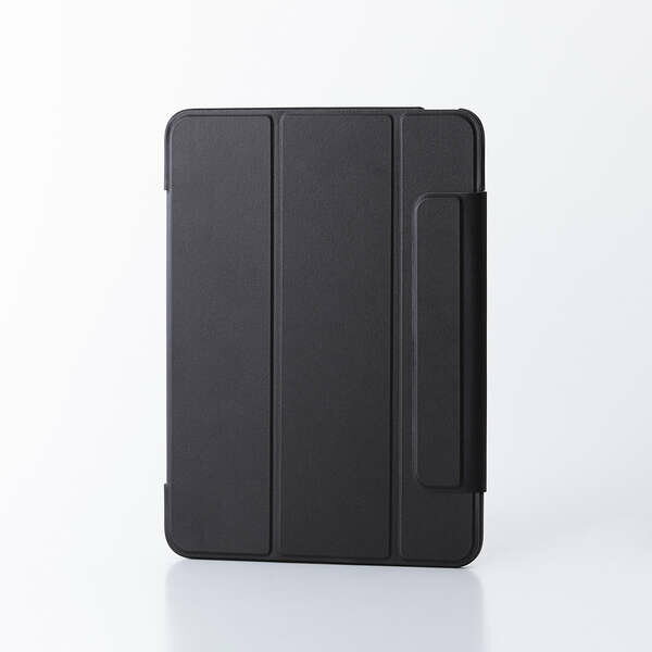 Rakuten - エレコム iPadAir 11インチ(M3/M2)/フラップケース/薄型軽量/背面クリア/フレームカラー/ブラック
