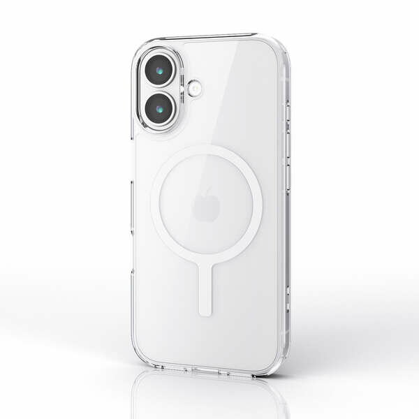 乐天商城 - エレコム iPhone 17/ハイブリッドケース/MAGKEEP/ホワイト