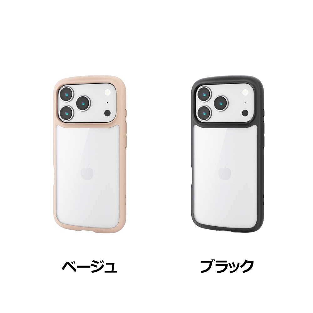 Rakuten - エレコム iPhone 17 Pro/TOUGH SLIM LITE/フレームカラー/メタルステッカー付