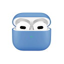 PGAAirPods(第3世代)抗菌シリコンケースブルー(2)