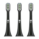 QCY infly-PT02BK 交換ブラシヘッド 替えブラシ3本セット
