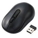 エレコム ELECOM M-DY10DRSKBK 無線マウス/光学式/Sサイズ/抗菌/ブラック