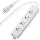 エレコム ELECOM RoHS指令 3ピン対応 タップ/4個口/1.0m/グレー