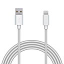 iPhone 充電ケーブル ライトニングケーブル 2m MFi認証 超急速 ホワイト iPhone/iPad/iPod/AirPods各種対応 Lightning