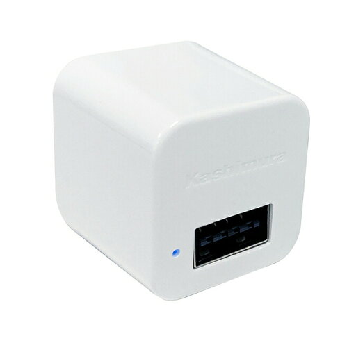 カシムラ AC-025 AC-USB-1A リバーシブル WH カシムラ AC-025 AC-USB-1A リバーシブル WH