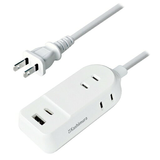 カシムラ AC-042 AC3 A/C 2P 2.4A 1m カシムラ AC-042 AC3 A/C 2P 2.4A 1m
