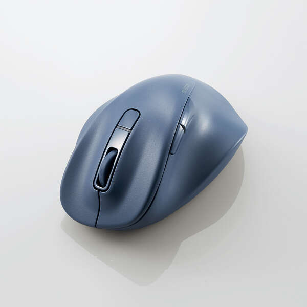 エレコム ELECOM マウス/EX-G/右手用/L/Bluetooth/5ボタン/ブルー