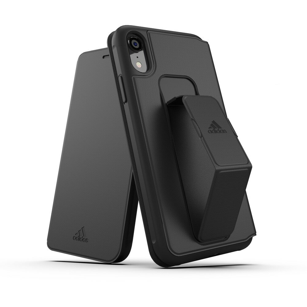 ★ アウトレット 送料無料 ★ adidas アディダス SP Folio Grip Case FW18 for iPhone XR black Adidas スマホ スマホケース ケース かっこいい おしゃれ クール プレゼント ギフト 買い換え
