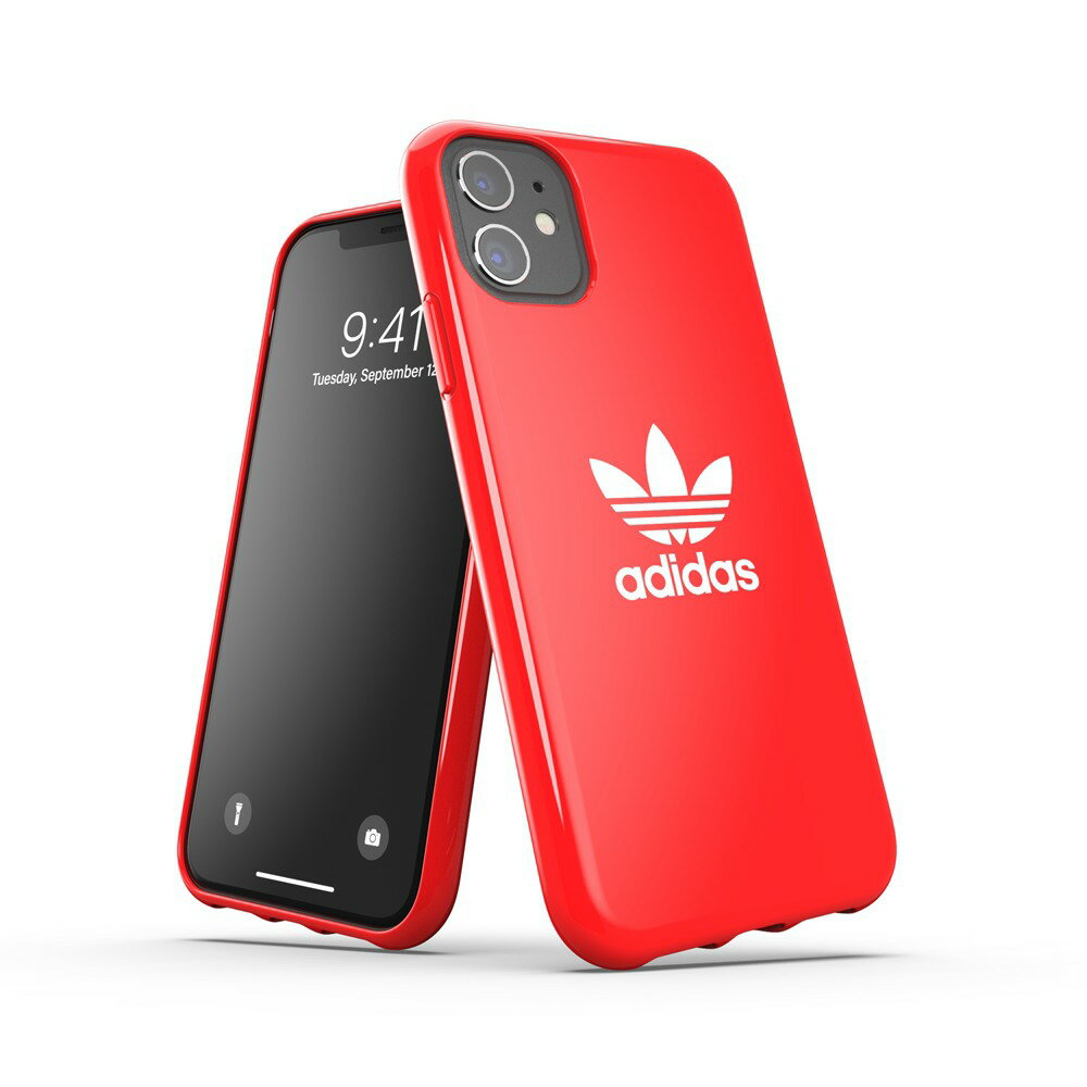 ★ アウトレット 送料無料 ★ adidas アディダス OR Snap Case Trefoil FW20/SS21 iPhone 11 ケース レッド Adidas スマホ スマホケース ケース かっこいい おしゃれ クール プレゼント ギフト 買い換え