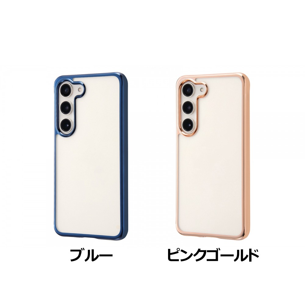 Rakuten - ray-out レイアウト Galaxy S23 TPUソフトケース META Frame