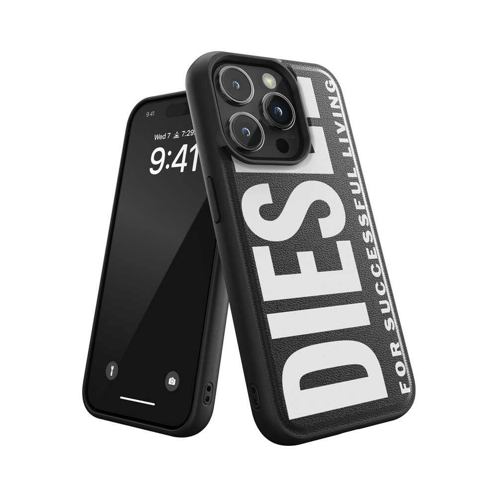 ディーゼル スマホケース メンズ DIESEL ディーゼル iPhone 15 Pro Diesel Moulded Case Core FW23 Black