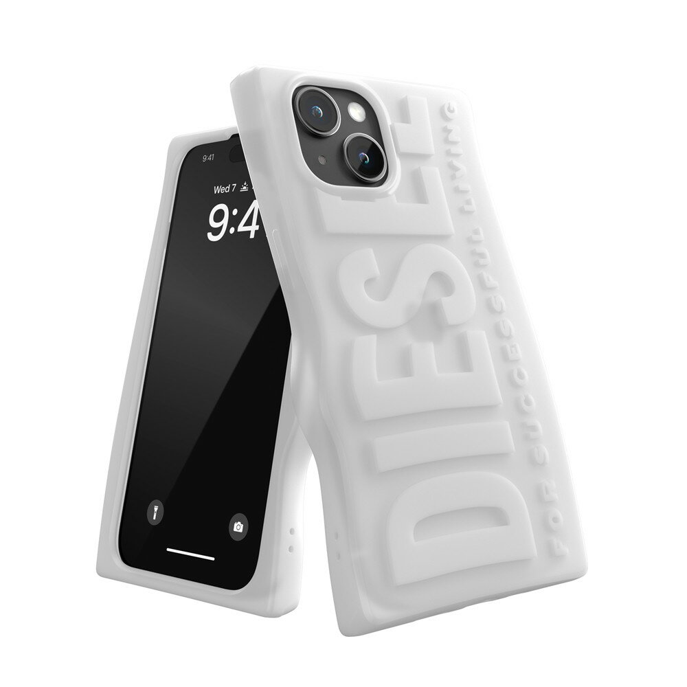 ディーゼル スマホケース メンズ DIESEL ディーゼル iPhone 15 Diesel D By Diesel Silicone Case FW23 clear