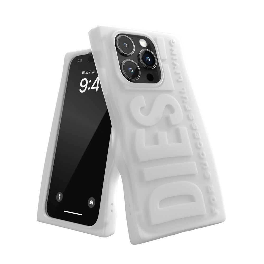 ディーゼル スマホケース メンズ DIESEL ディーゼル iPhone 15 Pro Diesel D By Diesel Silicone Case FW23 clear