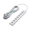 エレコム ELECOM T-Y055DA ぬけ止めマグネット雷タップ 5M