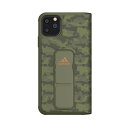 ☆衝撃☆50％OFF☆ 【アウトレット】 adidas アディダス iPhone 11 Pro Max SP Folio grip case CAMO FW19 Tech olive Adidas スマホ スマホケース ケース かっこいい おしゃれ かわいい クール プレゼント ギフト まとめ買い 新生活 買い換え