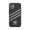 ☆衝撃☆50％OFF☆ 【アウトレット】 adidas アディダス iPhone 12 mini OR Moulded Case SAMBA Woman SS21 Black/glitter Adidas スマホ スマホケース ケース かっこいい おしゃれ かわいい クール プレゼント ギフト まとめ買い 新生活 買い換え