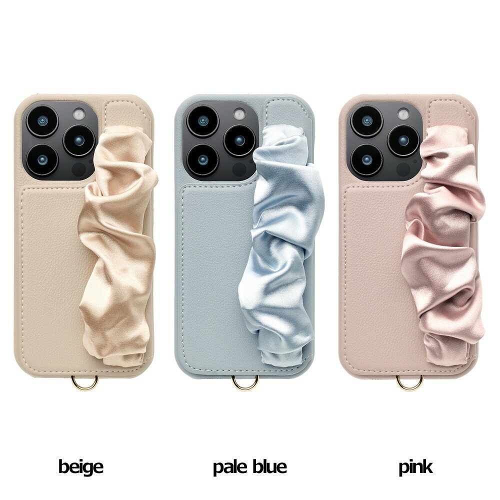 乐天商城 - ユニケース Classy Scrunchie Case for iPhone 16 Pro