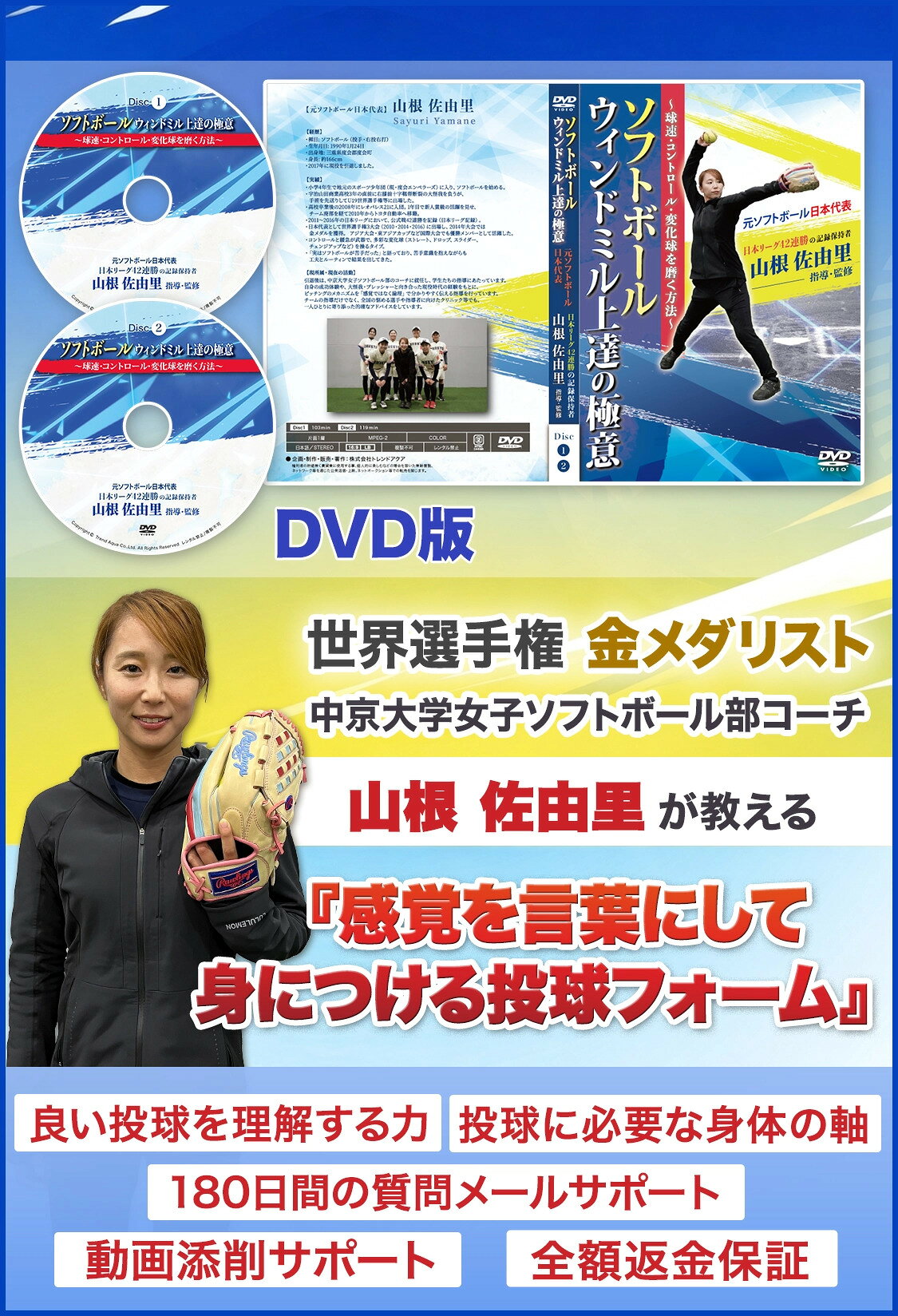 楽天市場】ソフトボール 変化球 投げ方（CD・DVD）の通販