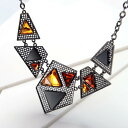 【特別セール品】IUHA 「幾何アート」 ネックレス