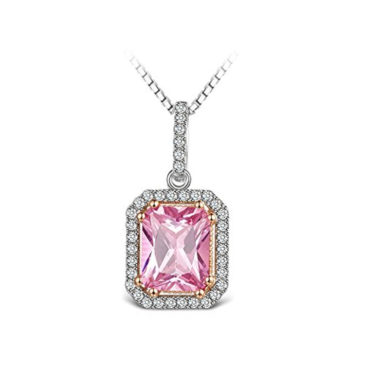 Cubic Zirconia - IUHA【エリザベス】ネックレス S925シルバー キュービックジルコニア 金属アレルギーと変色防止