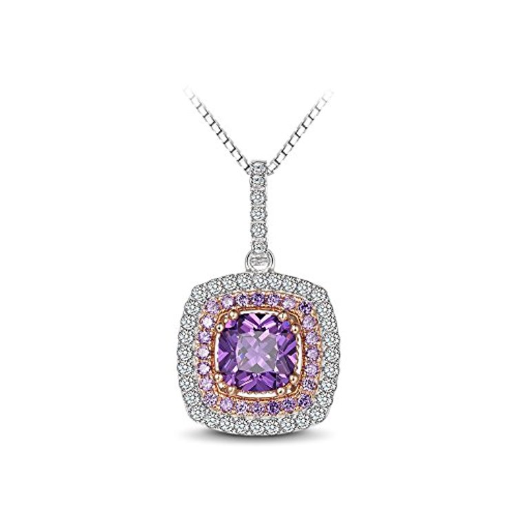 Cubic Zirconia - IUHA【アン】ネックレス S925シルバー キュービックジルコニア 金属アレルギーと変色防止
