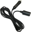 シガーソケット延長ケーブル 3m LEDランプ付 12V/24V車両対応 ヒューズ内蔵 各種シガー電源機器に シガーエクステンションケーブル FMTSADP3M(2)