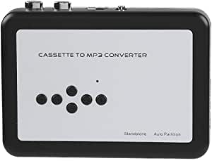 カセットテープ Acouto ポータブルカセットテープ MP3コンバータ カセットテープデジタル化 オーディオ ミュージックプレーヤー 軽量で持ち運び可能