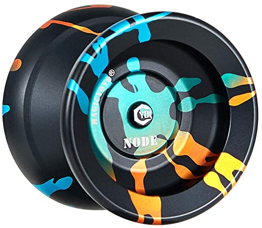 GoolRC ヨーヨー MAGIC YOYO Y01 プロフェッショナル 合金無反応ヨーヨー 10ボール ステンレス KKベアリング 上級者向け グローブ バッグと5つのヨーヨー ストリング付き