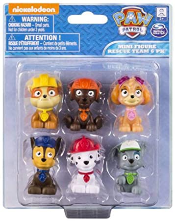 Paw Patrol Figure Set 6 Piece