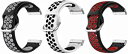SHEAWA Fitbit Sense Versa 3用 バンド 3色セット 交換バンド ベルト シリコンバンド 通気性に優れ スポーツバンド アクセサリー (Type-A)