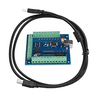 MACH3 USB 4軸100KHz USB CNCモーションコントローラカードブレイクアウトボード彫刻用