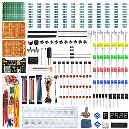 WayinTop 開発ボード用センサーキット 電子工作キット スターターキット 初心者向け 学習キット 電子部品セット 日本語チュートリアル 技術サポート