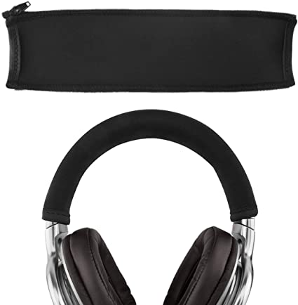 Geekria ヘッドバンドカバー 交換用 SONY MDR1A, MDR-1ADAC, MDR-1ABT, MDR-1AM2, MDR1R, MDR1RNC, MDR1RBT Headphones ヘッドホンを傷から保護 ヘッドバンドクッション/ヘッ