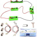 DETEKER 電気回路実験キット 知育学習 科学実験 小学生 中学生 理科 自由研究 豆電球 実験 セット サイエンス実験 直列 並列 回路実験キット プレゼント