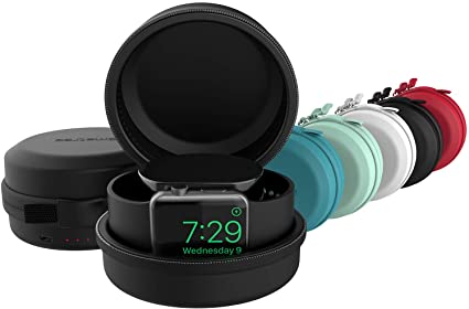 Smatree Apple watch series 5/4/3/2/1 充電収納ケース 3000mAhバッテリー内蔵 持ち運びに便利 防水