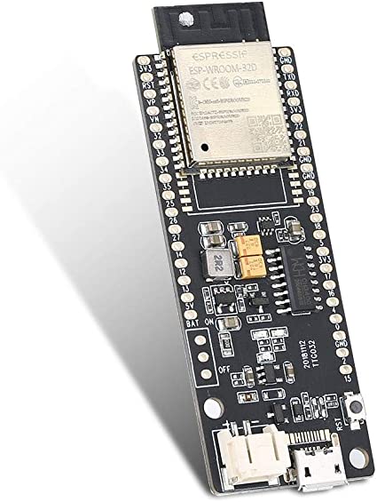 TTGO REV1 ESP3-WROOM-32モジュール用 ASHATA アルドゥイーノ / MicroPythonに対応した4MBフラッシュメモリ 最大充電電流500mA 安定動作