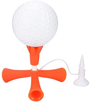 ゴルフティー マグネット ティー 三角錐 高さ調節可能 プラスチック ポリエチレン製 ゴルフ用品 持ち運び便利 鮮やか色 紛失防止