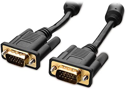 Cable Matters VGA ケーブル 1.8m D-sub ケーブル 15ピン VGA オス オス RGB SVGAケーブル RoHS対応