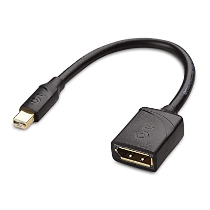 Cable Matters Mini DisplayPort DisplayPort 変換アダプタ Mini DP DP 1.2 変換アダプタ 4K解像度 Thunderbolt 2対応 ブラック