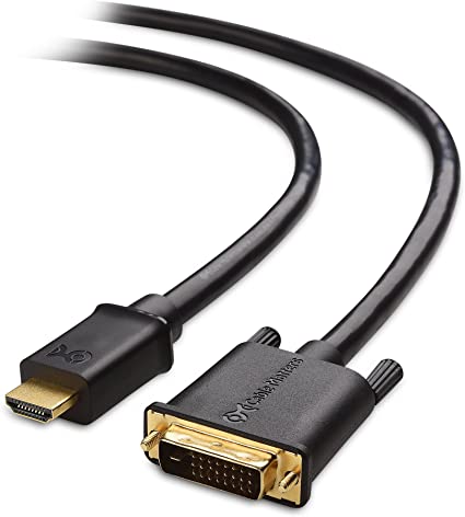 Cable Matters HDMI DVI 変換ケーブル 双方向 DVI HDMI 変換ケーブル 1.8m CL3規格 1080P