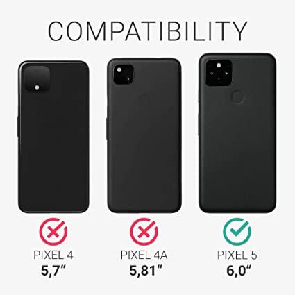 kwmobile対応:GooglePixel5ケース-首掛けスマホ肩掛けケースストラップシリコンカバー斜めがけ